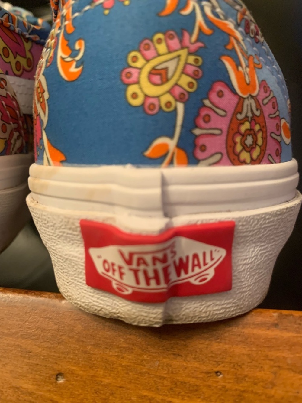 VANS LIBERTY FLORAL OLD SKOOL SNEAKERS 5.5 - Picture 9 of 11